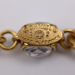Chanel K18 Gripoa Necklace Gold